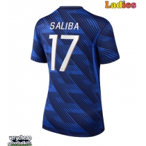 France William Saliba #17 Replica Home Shirt Ladies World Cup 2026 Short Sleeve